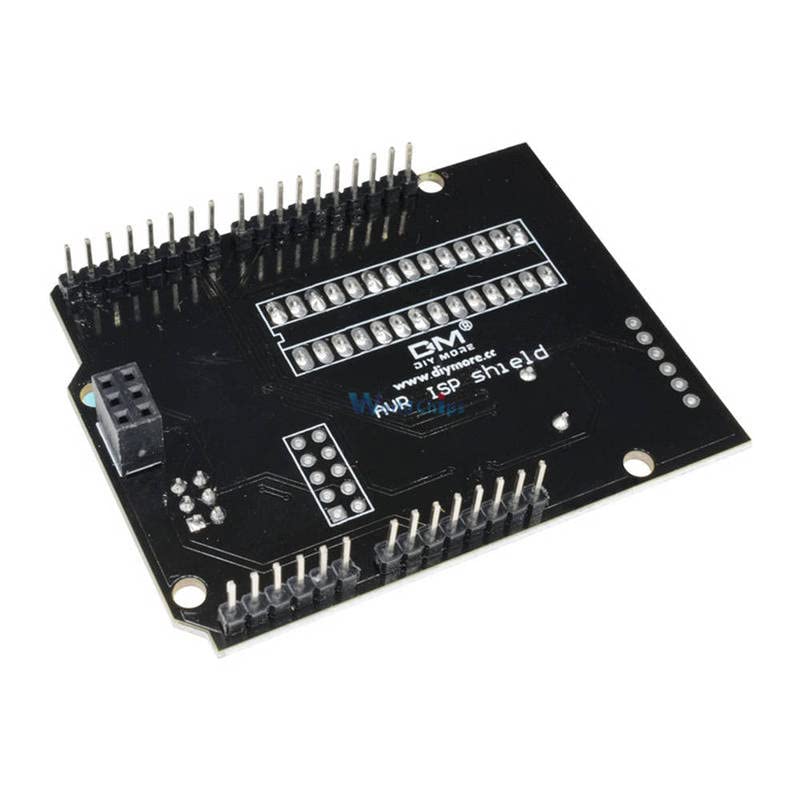 AVR ISP Shield Burning Bure Buking מתכנת ATMEGA328P מודול Bootloader עם זמזם ומחוון LED עבור Arduino R3