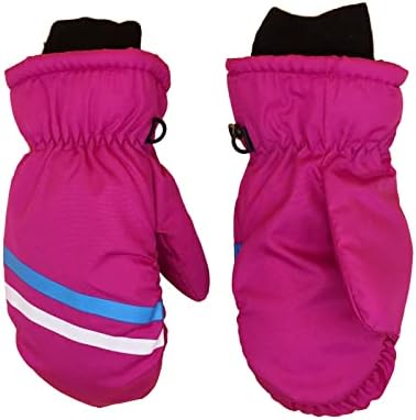 QVKARW אטום מים-כפפות חמות סקי חיצוניות כפפות ספורט לילדים ספורט חורף בידוד שלג כפפות בגדי סקי מכנסי שלג חמים נשים