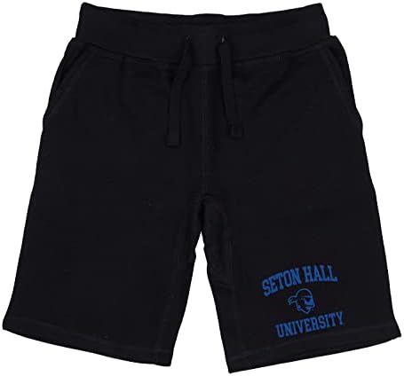 W הרפובליקה סטון הול אוניברסיטת הול פיראטים חותם קולג 'מכללת גיזת מכנסיים קצרים