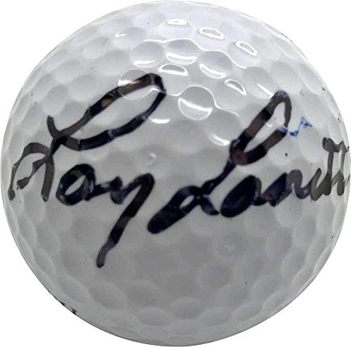לארי לורטי חתום על כדור גולף JSA - כדורי גולף עם חתימה