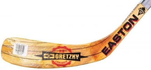 וויין גרצקי חתום על דגם הדגם הוקי מקל עם סיפון עליון UDA COA - מקלות NHL עם חתימה