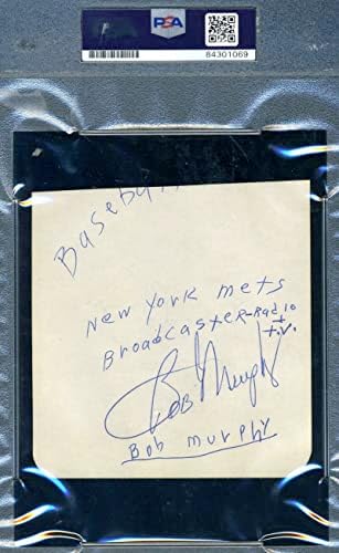 קן בויר בוב מרפי מרפי PSA DNA COA חתום על אלבום וינטג 'עמוד חתימה