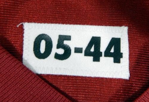 2005 סן פרנסיסקו 49ers 15 משחק הונפק אדום ג'רזי 44 DP30897 - משחק NFL לא חתום בשימוש בגופיות