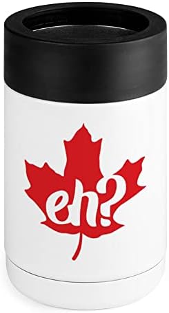 קנדה EH מייפל עלה כוס קירור יותר מפלדת אל חלד מבודדת פחית מקררים מכוסה עם מכסים לנשים מתנות גברים