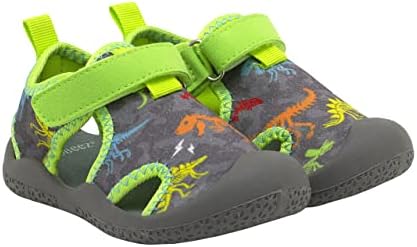 נעלי מים של Robeez ילדים בנים ובנות מחליקים נעלי ניאופרן אקווה עמידות בפני קיץ, חוף, בריכה - תינוקות/פעוט, 12 חודשים - 3.5 שנים