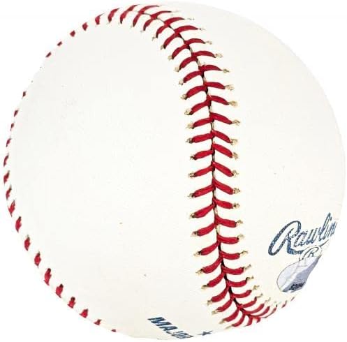 דן ווילסון חיצה חתימה רשמית MLB בייסבול סיאטל מארינרס MCS HOLO 82094 - כדורי חתימה