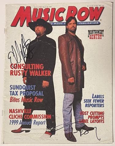 אדי מונטגומרי וטרוי ג ' נטרי חתמו על חוזה כפול 1999 מגזין מוזיקה רו מלא - ביקורת בקט-מגזיני מוזיקה