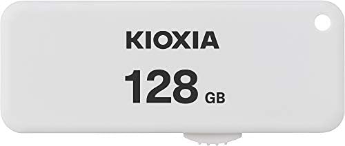 Kioxia U203 Slide Transmemory 128GB USB2.0 כונן הבזק דיסק נתונים נייד DISK USB מקל לבן LU203W128GG4