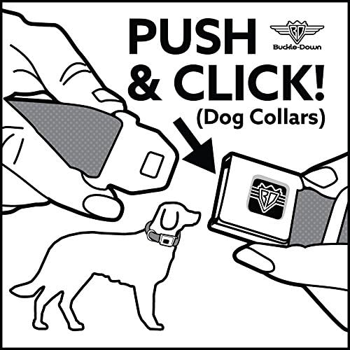 אבזם צווארון כלב אבזם אבזם חגורת בטיחות יופי ישן אורורה וסנדקיות פיות מתמציות עם תסריט 16 עד 23 אינץ 'ברוחב 1.5 אינץ'