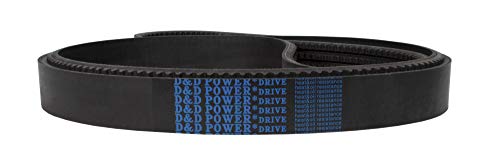 D&D PowerDrive R5VX750-5 חגורת V עם חגורה משובצת, גומי