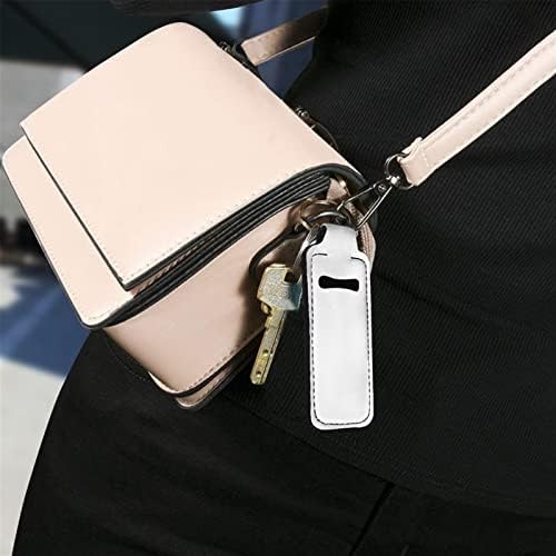 סאנטיבי שפתון פאוץ ניאופרן מחזיק פסטיק מחזיק מפתחות נשים שפתון מקרה מיני מחזיק מפתחות תיק סט של 5