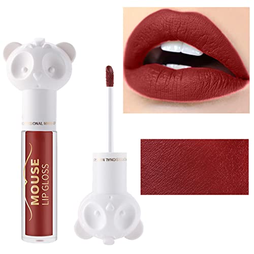 12 צבעים אופציונלי קטיפה מאטס רך שפתיים זיגוג לחות קל צבע נוזל שפתיים גלוס חבילות עבור נערות
