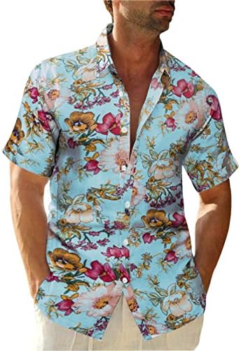 חולצות הוואי של ZDFER HAWAIIA