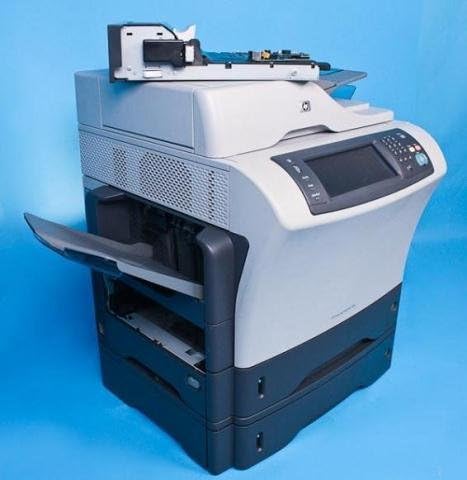 לייזר ג ' ט משופץ מוסמך 4345 על 4345 סי. בי. 426 סורק פקס מכונת צילום מדפסת לייזר עם טונר ואחריות ל-90 יום