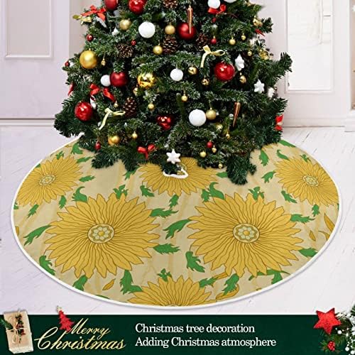 חצאית עץ חג המולד של חמניות Oarenclower 36 אינץ