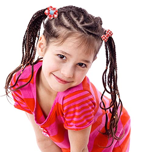 10 יחידות שיער קשרי עבור בנות, חמוד קריקטורה להקת שיער, רך חמוד קוקו אלסטי מחזיקי שיער אביזרי עבור תינוק בנות פעוטות ילדים ילדים