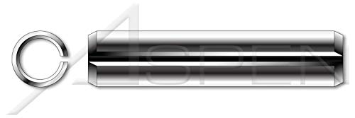 M8 x 26 ממ, ISO 8752, מטרי, סיכות קפיץ מחוררות, חובה כבדה, AISI 301 נירוסטה