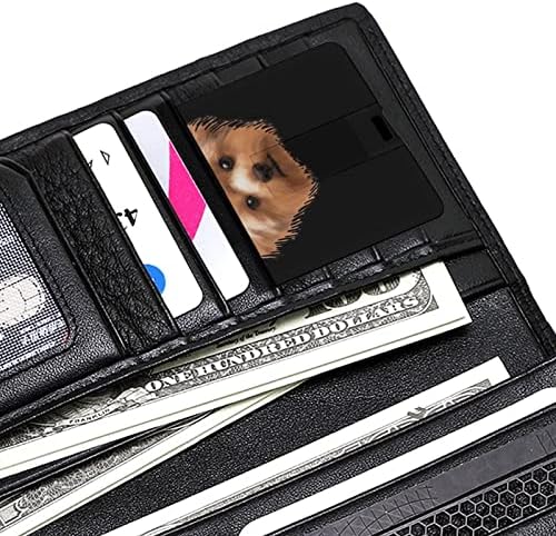 Yorkshire Terrier חמוד כלב יורקי USB מקל מקל עסקים פלאש מכסים כרטיס אשראי צורת כרטיס בנקים