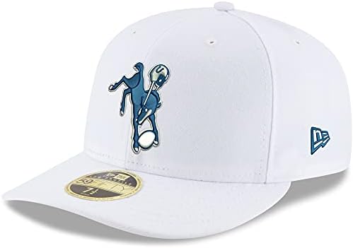 עידן חדש לגברים לבנים אינדיאנפוליס קולטס לוגו היסטורי אומהה פרופיל נמוך 59 גובה כובע מצויד