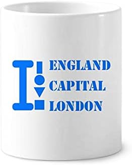 בריטניה בירת לונדון ארט דקו מתנה מברשת שיניים מחזיק עט